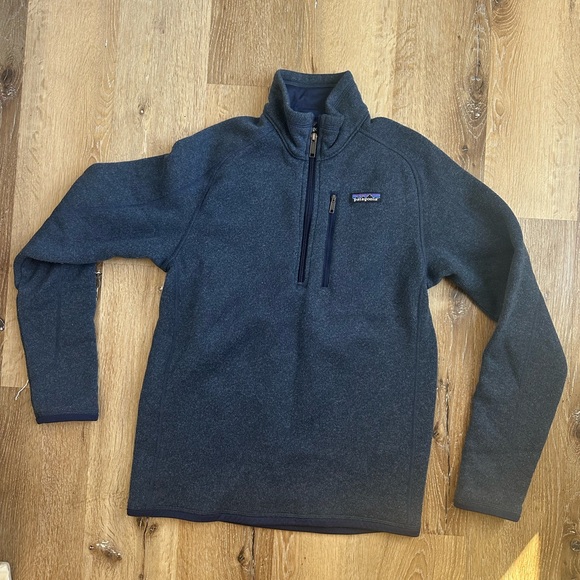 Patagonia Jackets & Blazers - Patagonia Dark Blue Fleece Pullover